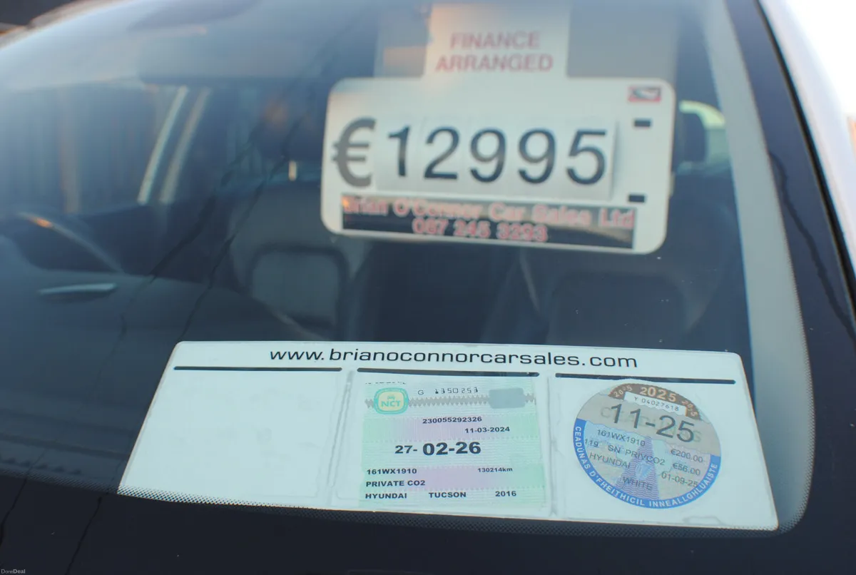 Hyundai Tucson 2016 1.7D EXECUT 5DR SUV - Image 3