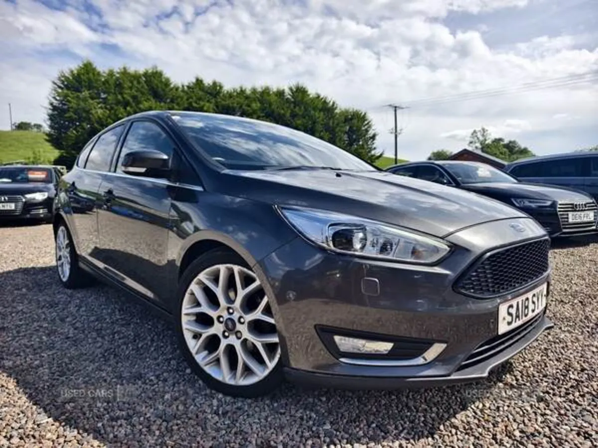 MARCH 2018 FORD FOCUS 1.0 ECO 125 TITANIUM X 5DR - Image 1