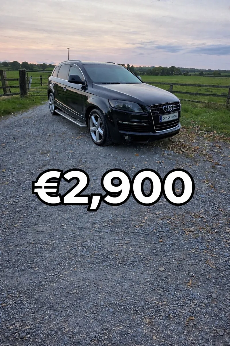 Audi Q7 ,no tax no nct but service done. - Image 1