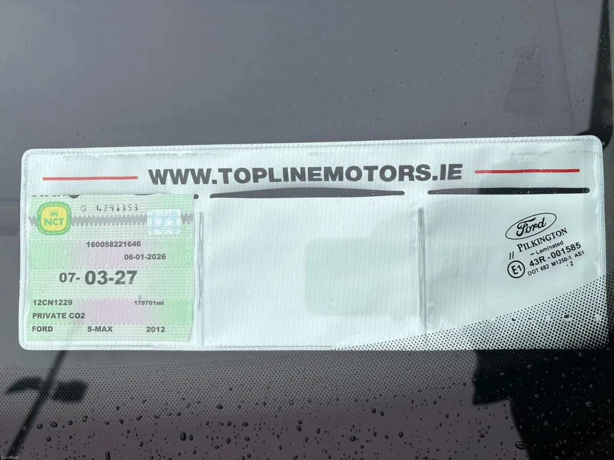 Ford S-Max 1.6 TDCI ZETEC 113BHP//7 SEATER//NEW NC - Image 2