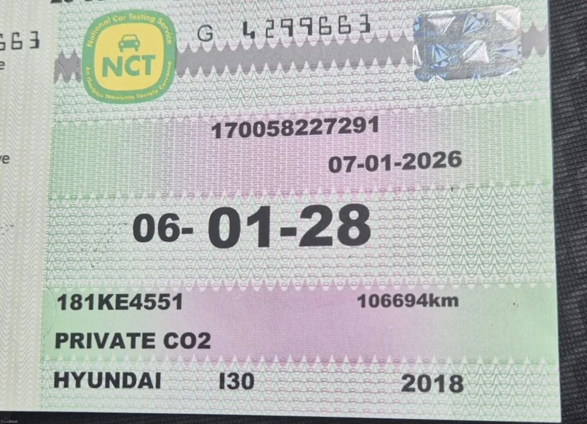 Hyundai i30 2018 1.0 DELUXE F/BACK *NEW NCT 2028* - Image 2