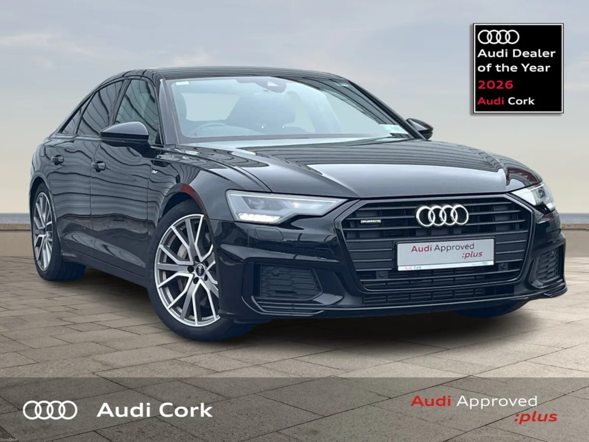 Audi A6 2.0 50TFSI E 299BHP BLACK EDITION WITH VAL - Image 1