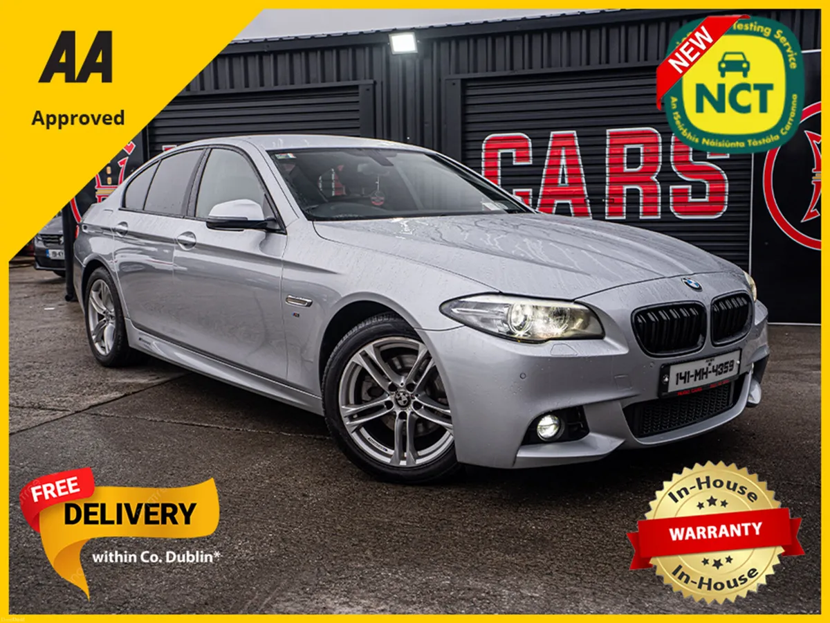 2014 BMW 520d M-Sport/New NCT/Warranty - Image 1