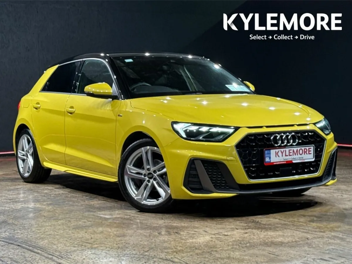 Audi A1 S-LINE - YELLOW/BLACK TWO TONE - PADDLE SH - Image 1