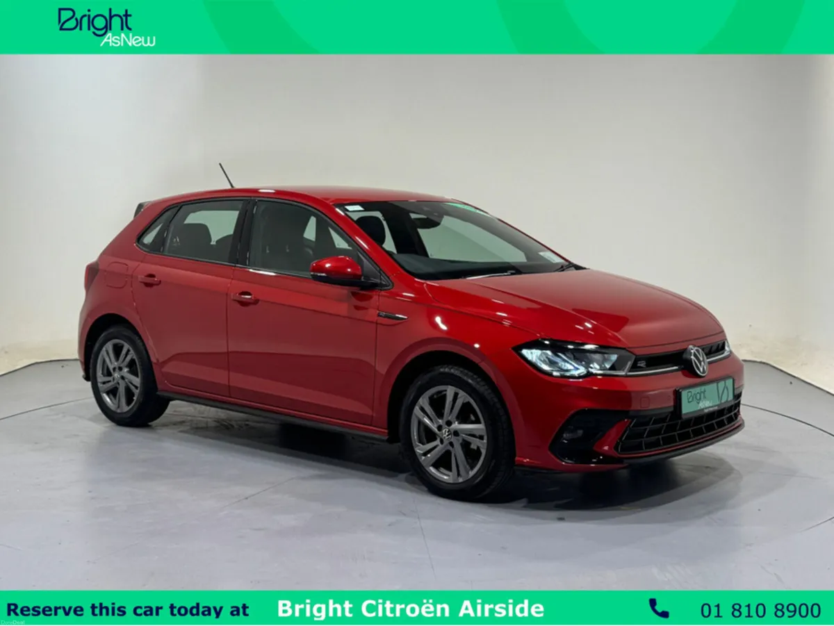 Volkswagen Polo R-LINE 1.0 TSI 95BHP MANUAL 5SPEED - Image 1