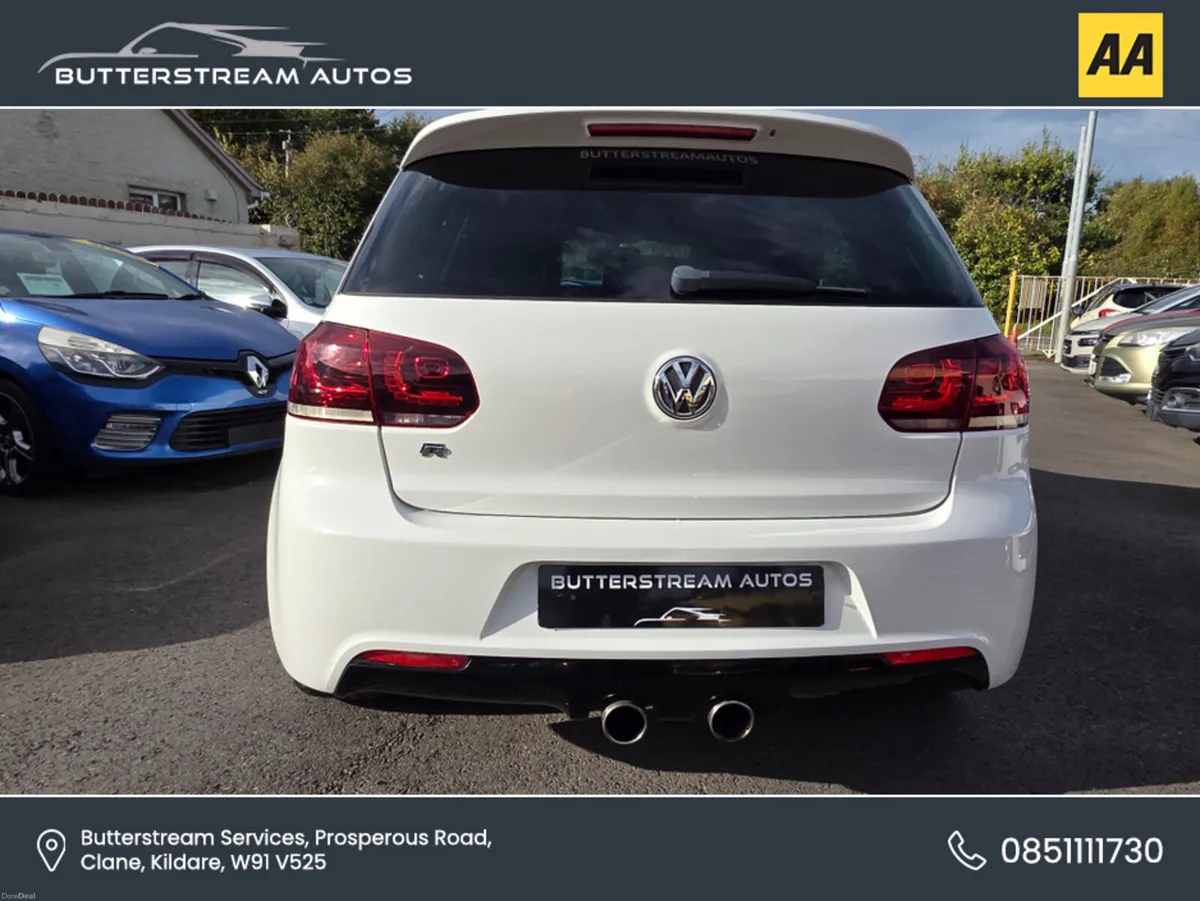 Volkswagen Golf R 2.0 DSG AUTO IN WHITE/BLACK LEAT - Image 5
