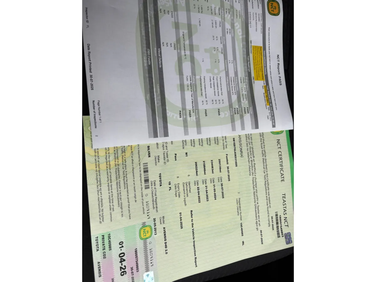 Toyota Avensis D-4D TR 5DR 2.0 OVERMOUNT - Image 2