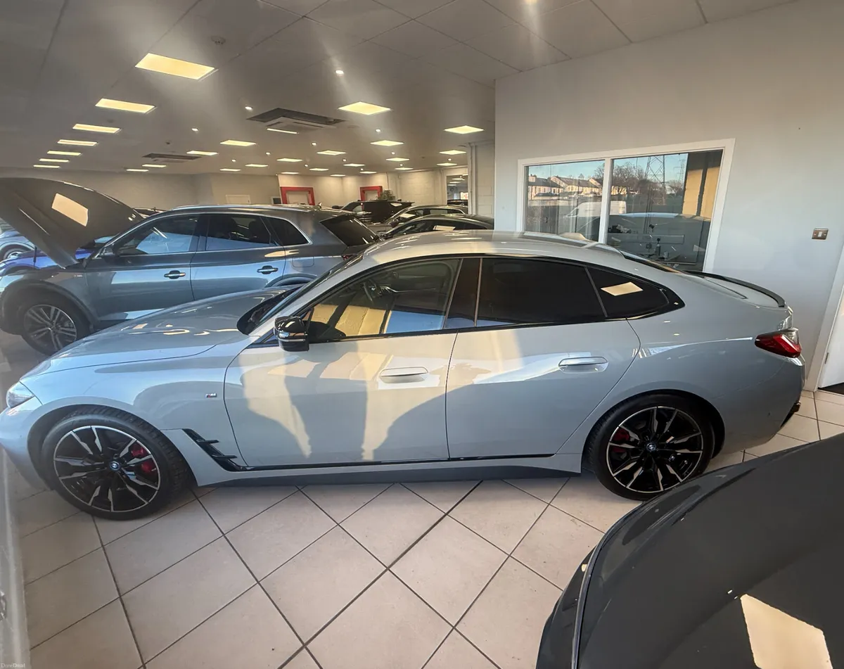 BMW I4 M50 544BHP HIGH SPEC 222 REG RED LEATHER - Image 3