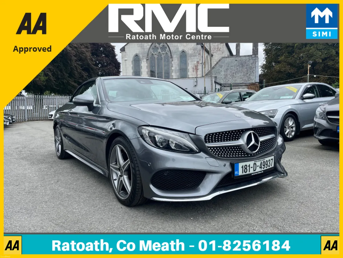 Mercedes-Benz C-Class 220D AMG LINE CABRIOLET Prem - Image 1