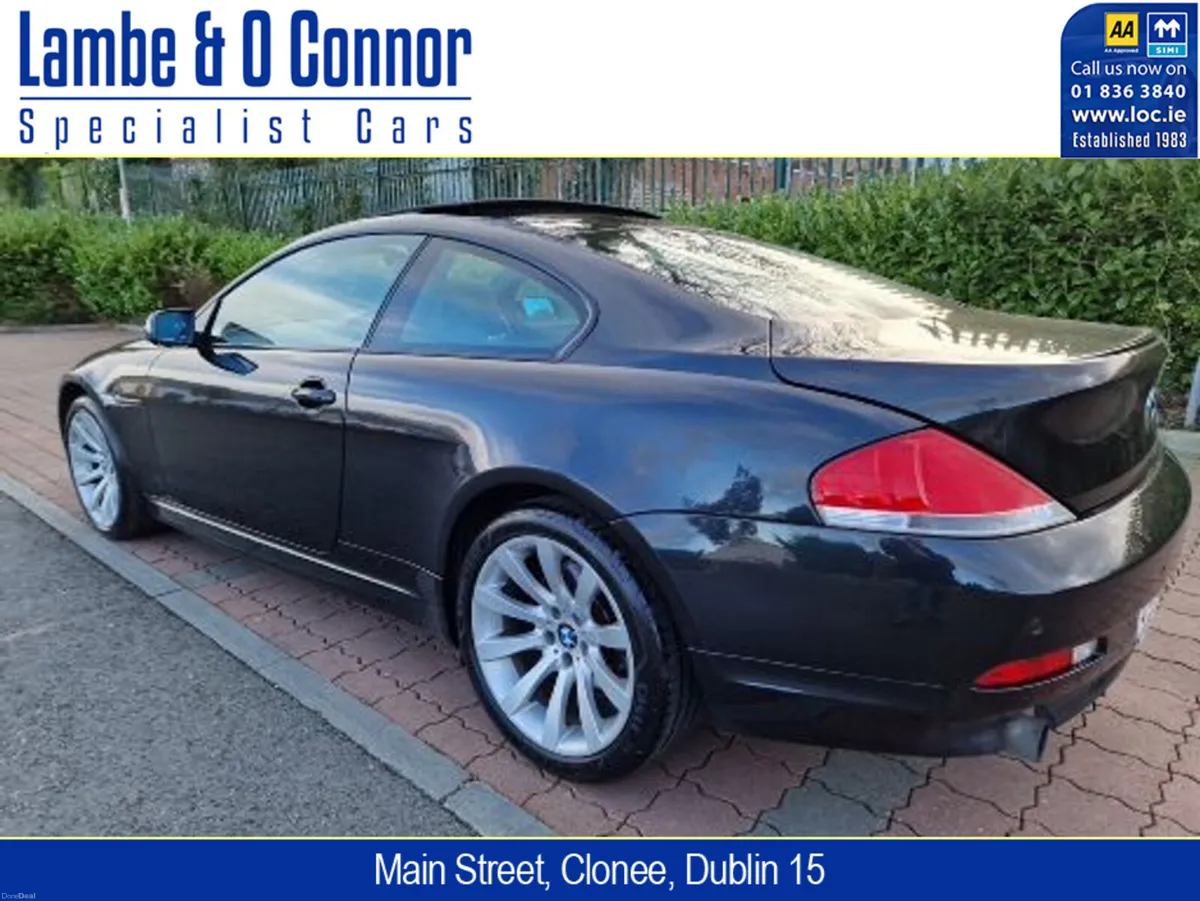 BMW 6-Series 630I SPORT COUPE **** PAN ROOF **** S - Image 5