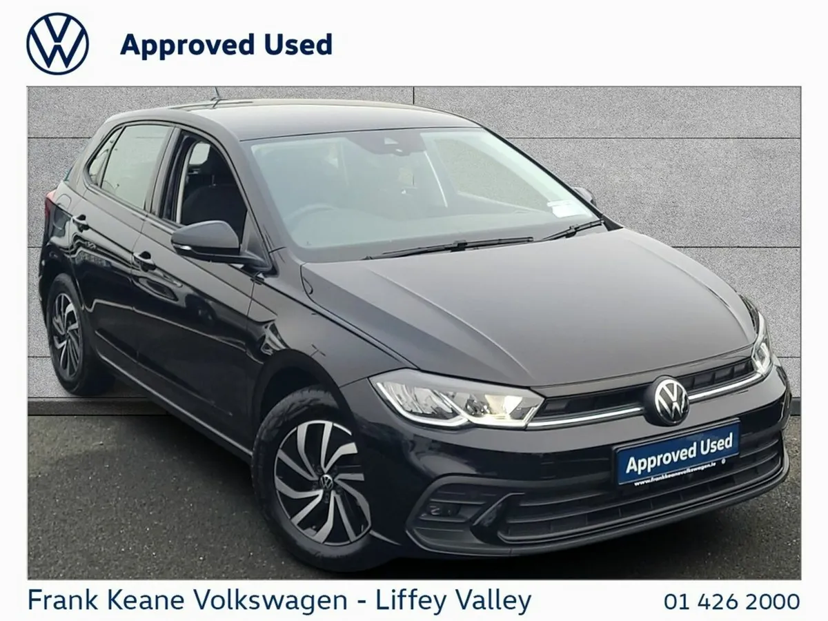 Volkswagen Polo LIFE 1.0 TSI 95HP M5F *DEEP BLACK* - Image 1