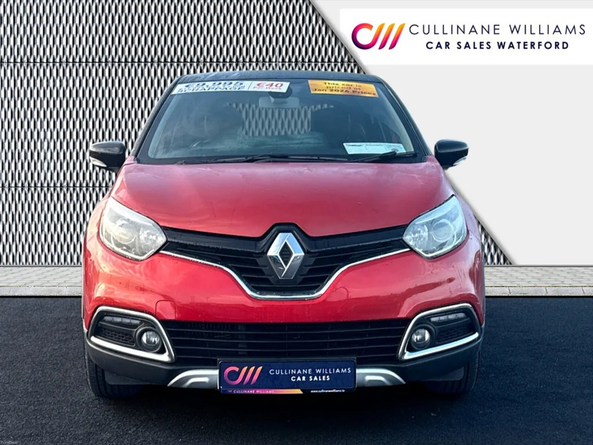 Renault Captur 2016 SIGNATURE 1.5 DCI €44 P/W  WIT - Image 3