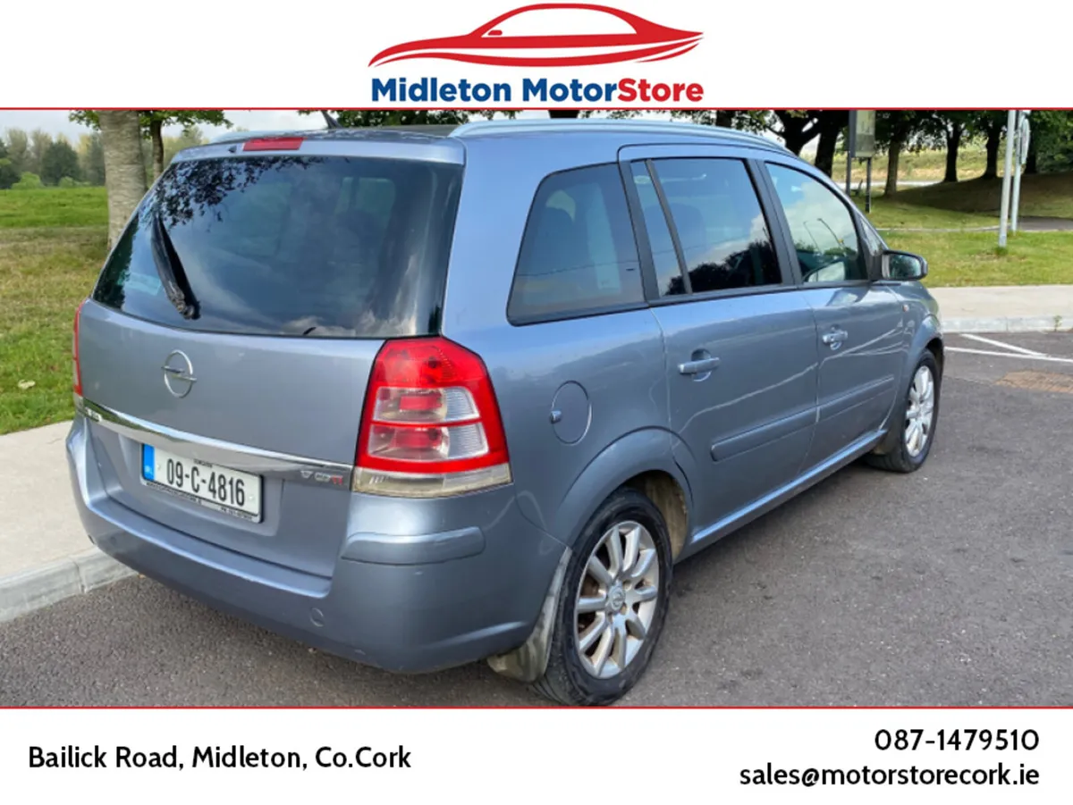 Opel Zafira NCT 03-27 CLUB 1.7 CDTI 125bhp NEW TIM - Image 4