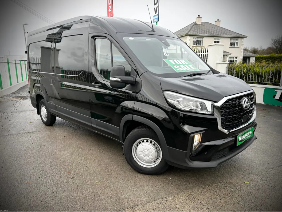 Maxus DELIVER 9 FWD IN BLACK METALLIC - Image 1