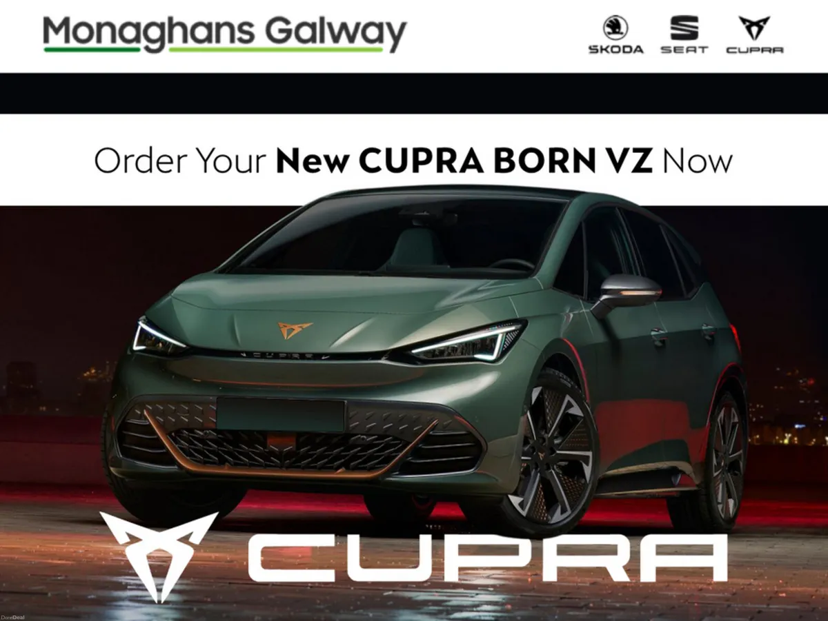 Cupra Born Order Your New CUPRA Born VZ Now! - Image 1