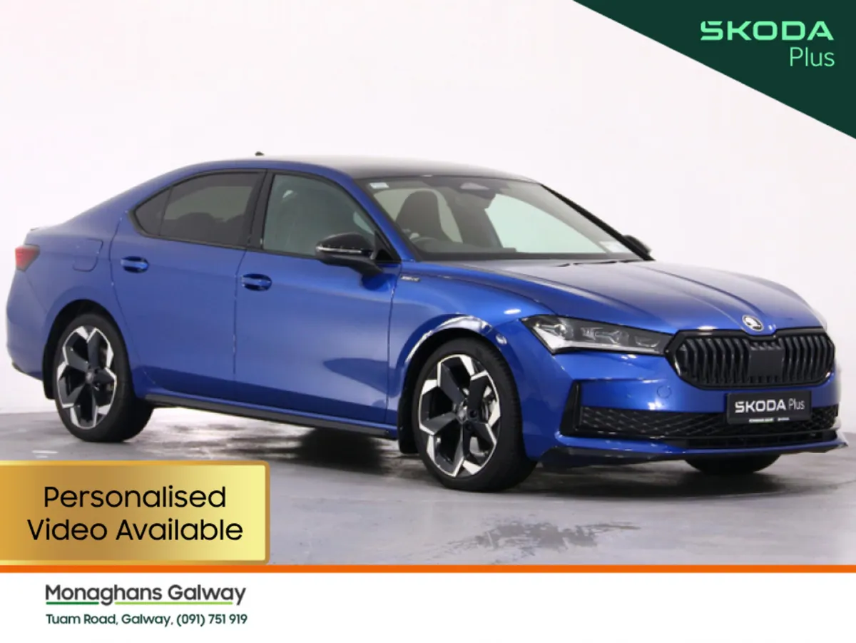 Skoda Superb Sportline 2.0 TDI 150HP AUTO *BLACK P - Image 1
