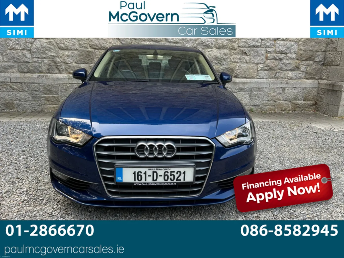 Audi A3 SAL 1.6 TDI 110 SE 4DR**//*€180 ROAD TAX** - Image 2