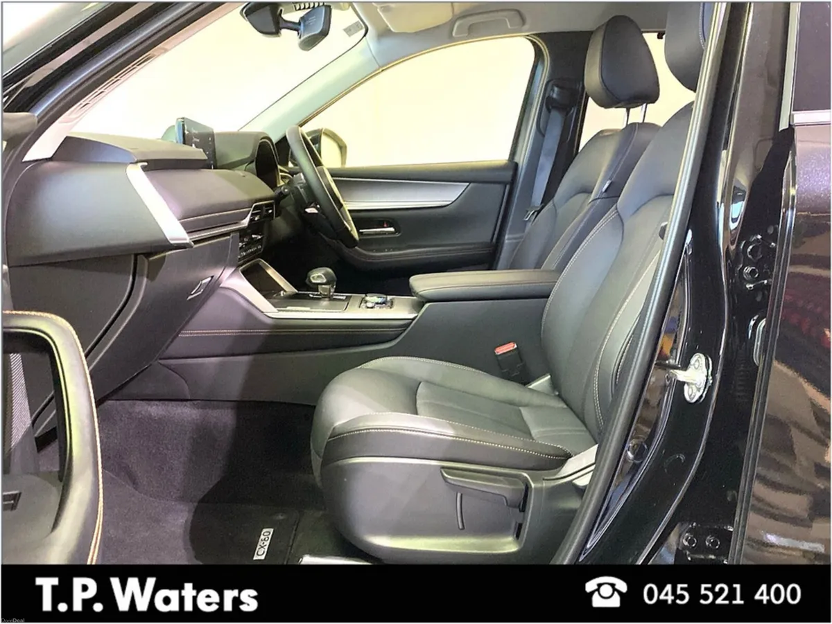 Mazda CX-80 EXCLUSIVE-LINE - PHEV - FULL BLACK LEA - Image 6