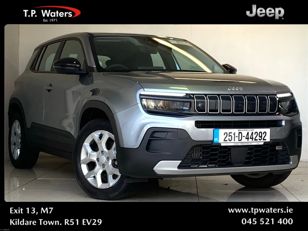 Jeep Avenger 1.2 - ALTITUDE - SAME DAY FINANCE ARR - Image 1