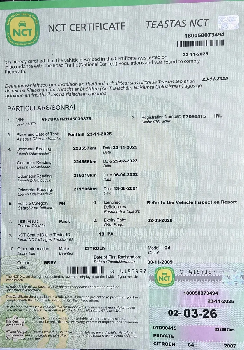 Citroen C4 Grand Picasso 1.6 Diesel Automatic 2007 - Image 3