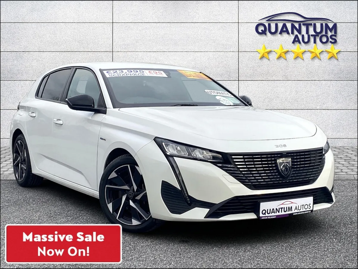 Peugeot 308 2022 ALLURE 1.6 PHEV 180BHP AUTOMATIC - Image 1