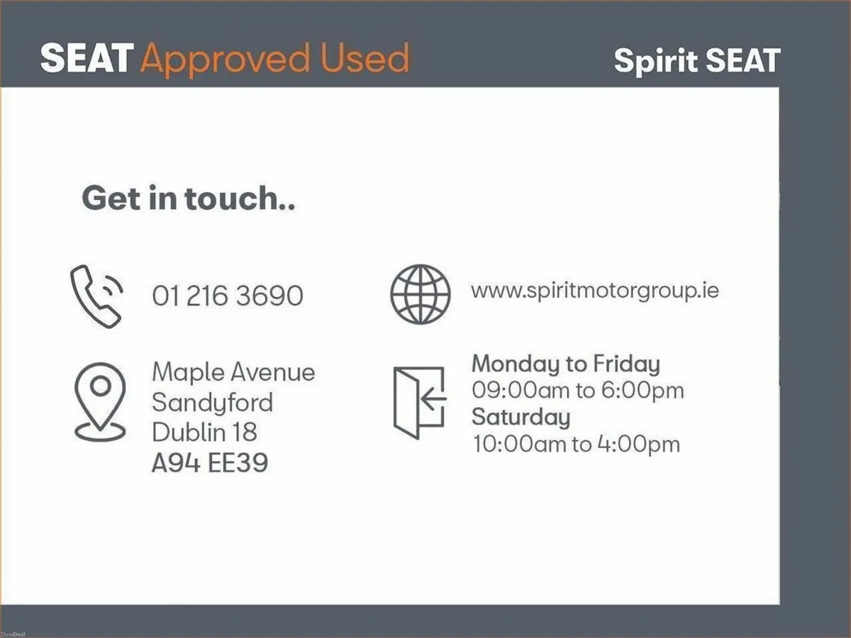 SEAT Ibiza 1.0TSI 95hp SE+*Call Andrew 0862617858* - Image 2