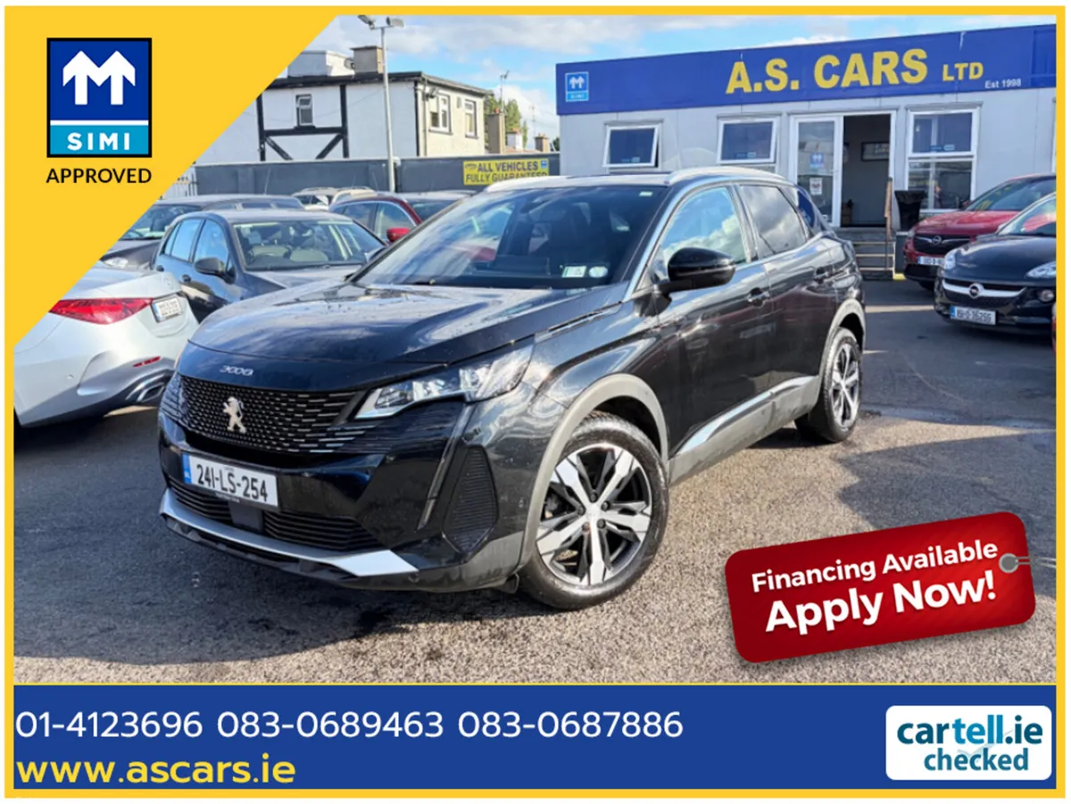 Peugeot 3008 GT AUTOMATIC 1.5 ** 1 OWNER  IRISH CA - Image 1