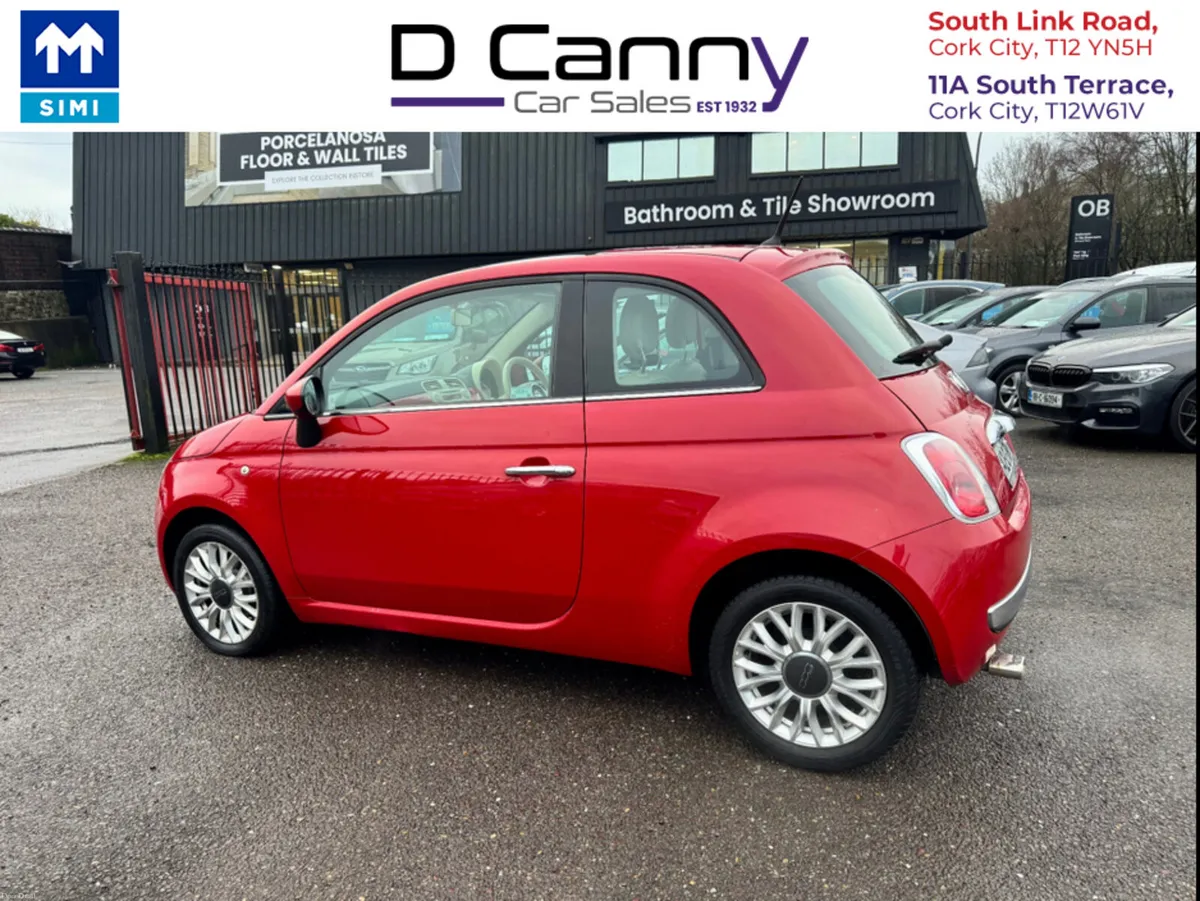 Fiat 500 1.2 LOUNGE 69BHP 3DR - Image 4
