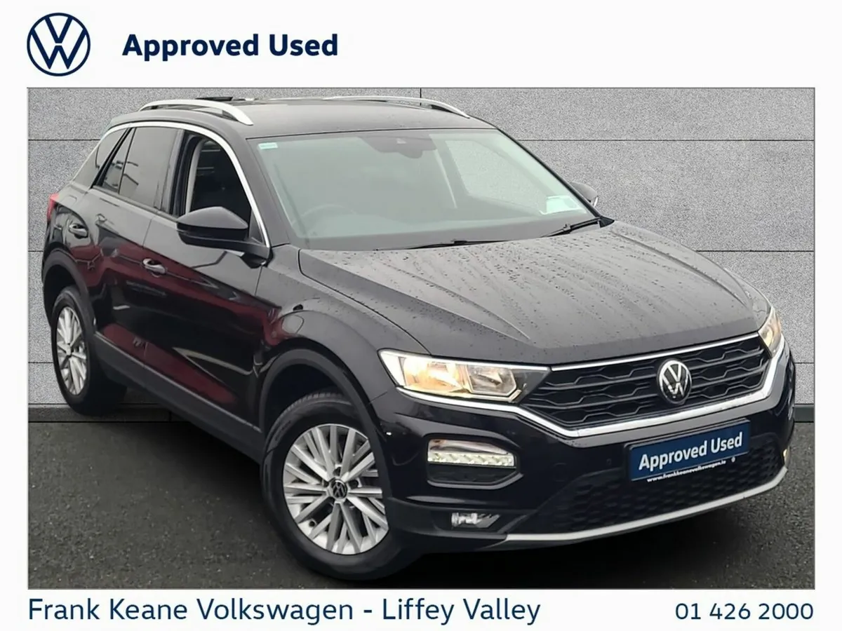 Volkswagen T-Roc DESIGN 1.0 TSI 110BHP *CARPLAY & - Image 1