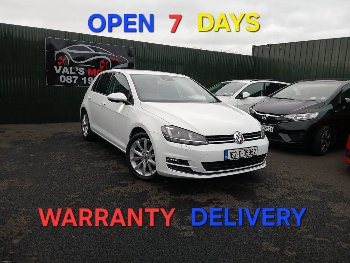 16 VW GOLF AUTOMATIC TRANSMISSION NEW NCT 113000km - Image 1