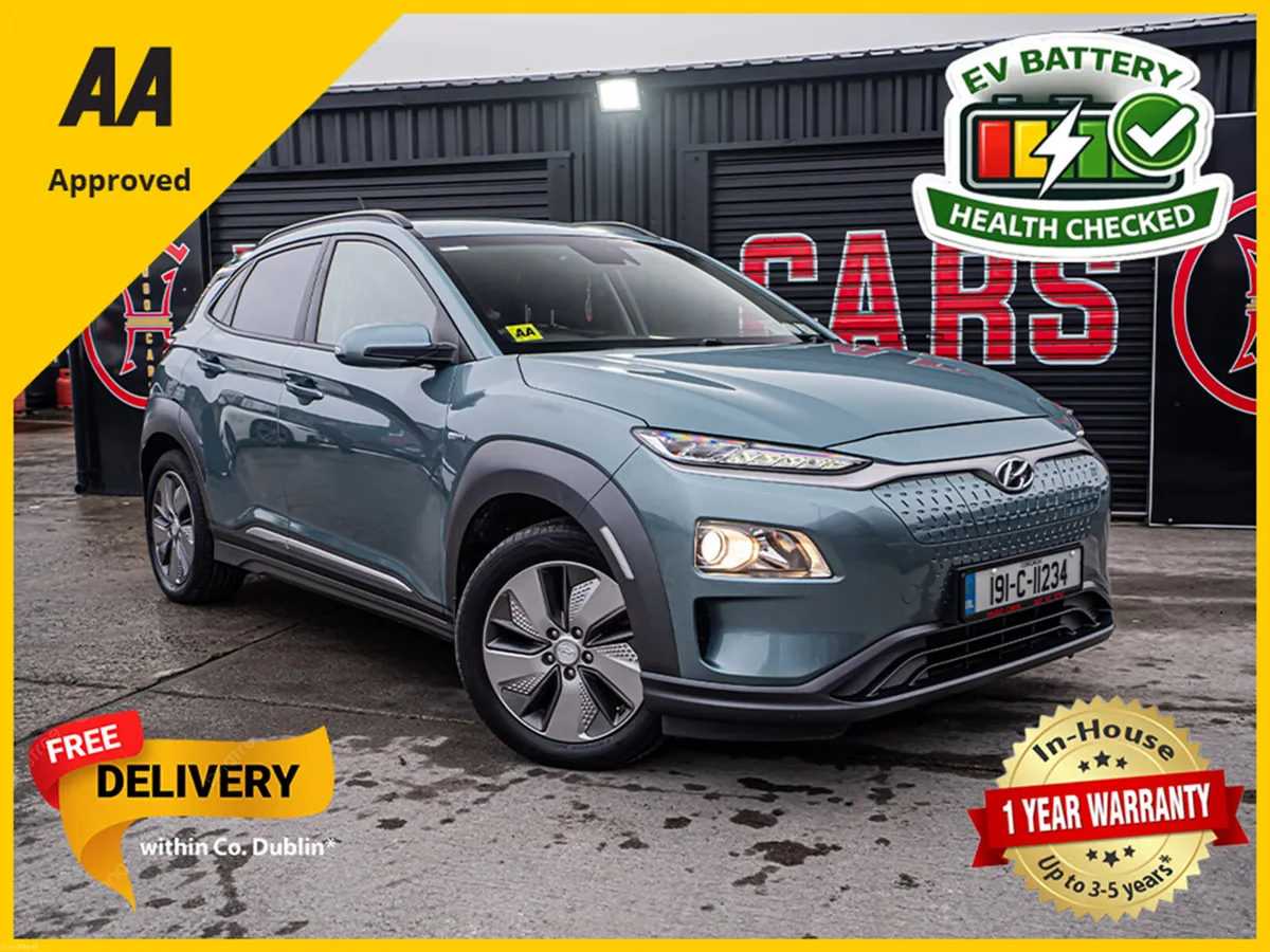 2019 Hyundai Kona/100% SOH/FSH/1yr warranty - Image 1