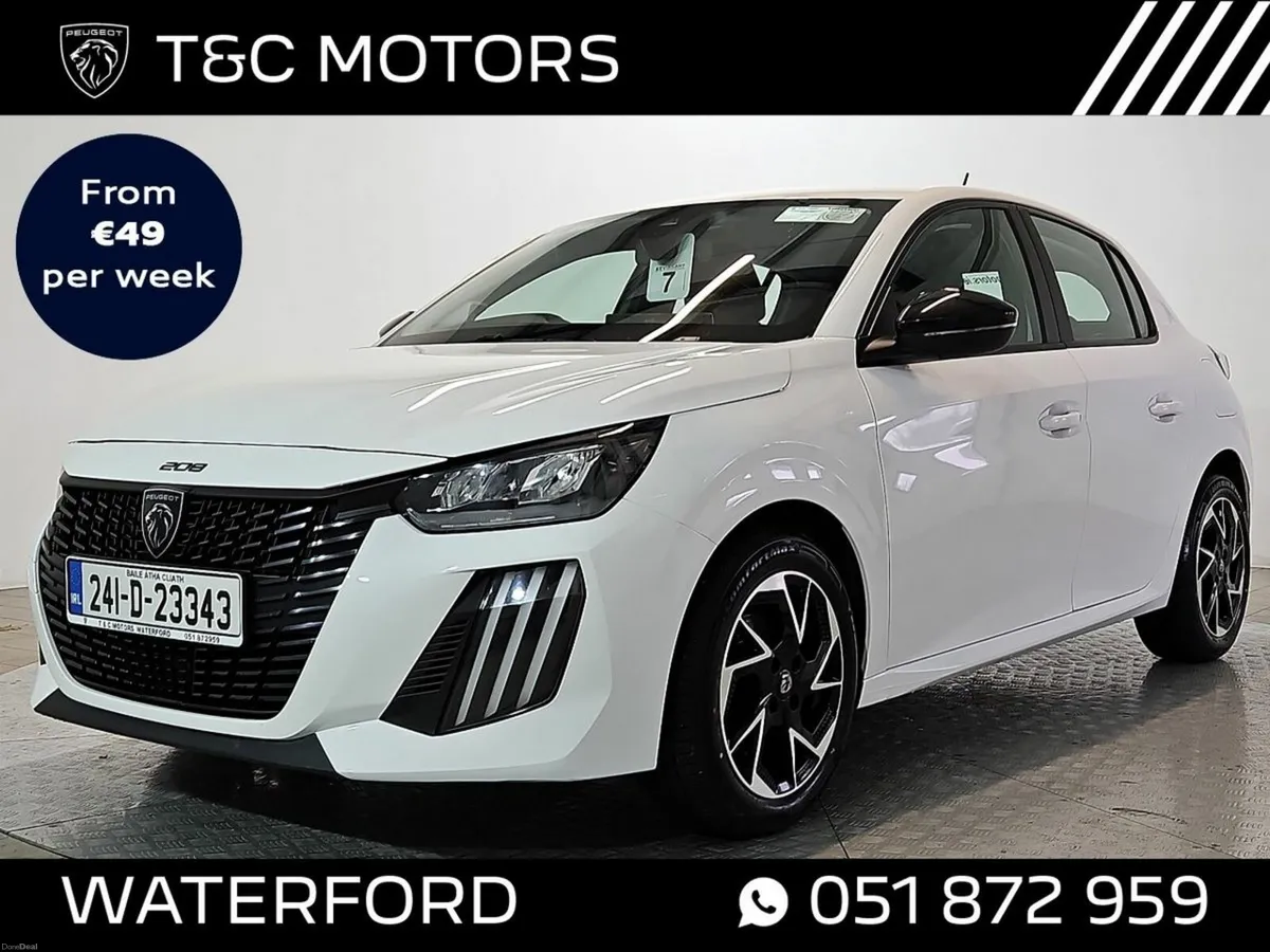 Peugeot 208 Active 1.2 Petrol, Apple Carplay & And - Image 1