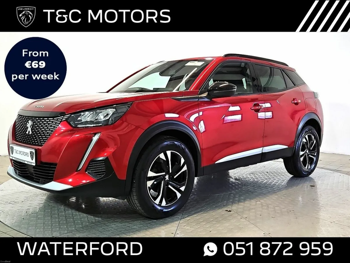 Peugeot 2008 Allure 1.2 Petrol Diamond Cut Alloys, - Image 1