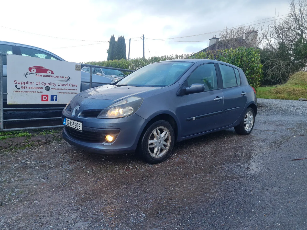 2006 Renault Clio 1.2L Nct05/26 tax01/26 - Image 1