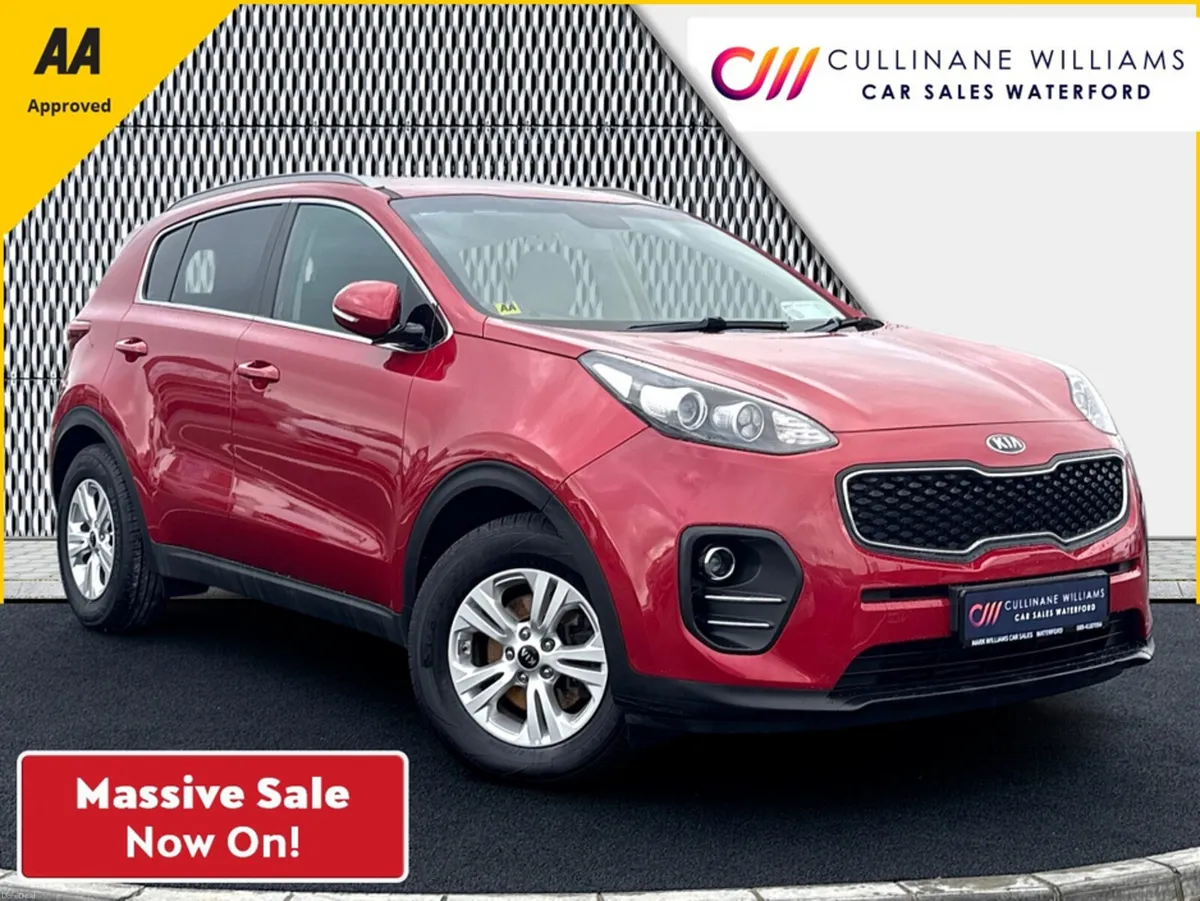 Kia Sportage 2017 LX MODEL 1.7CRDI 115BHP €68PW WI - Image 1