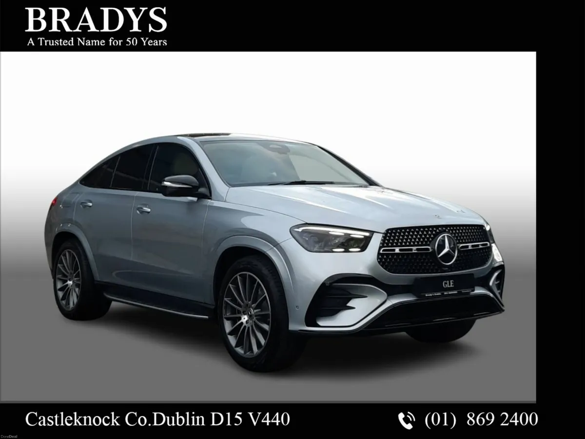 Mercedes-Benz GLE GLE 350de Coupe AMG 4Matic--Pano - Image 2