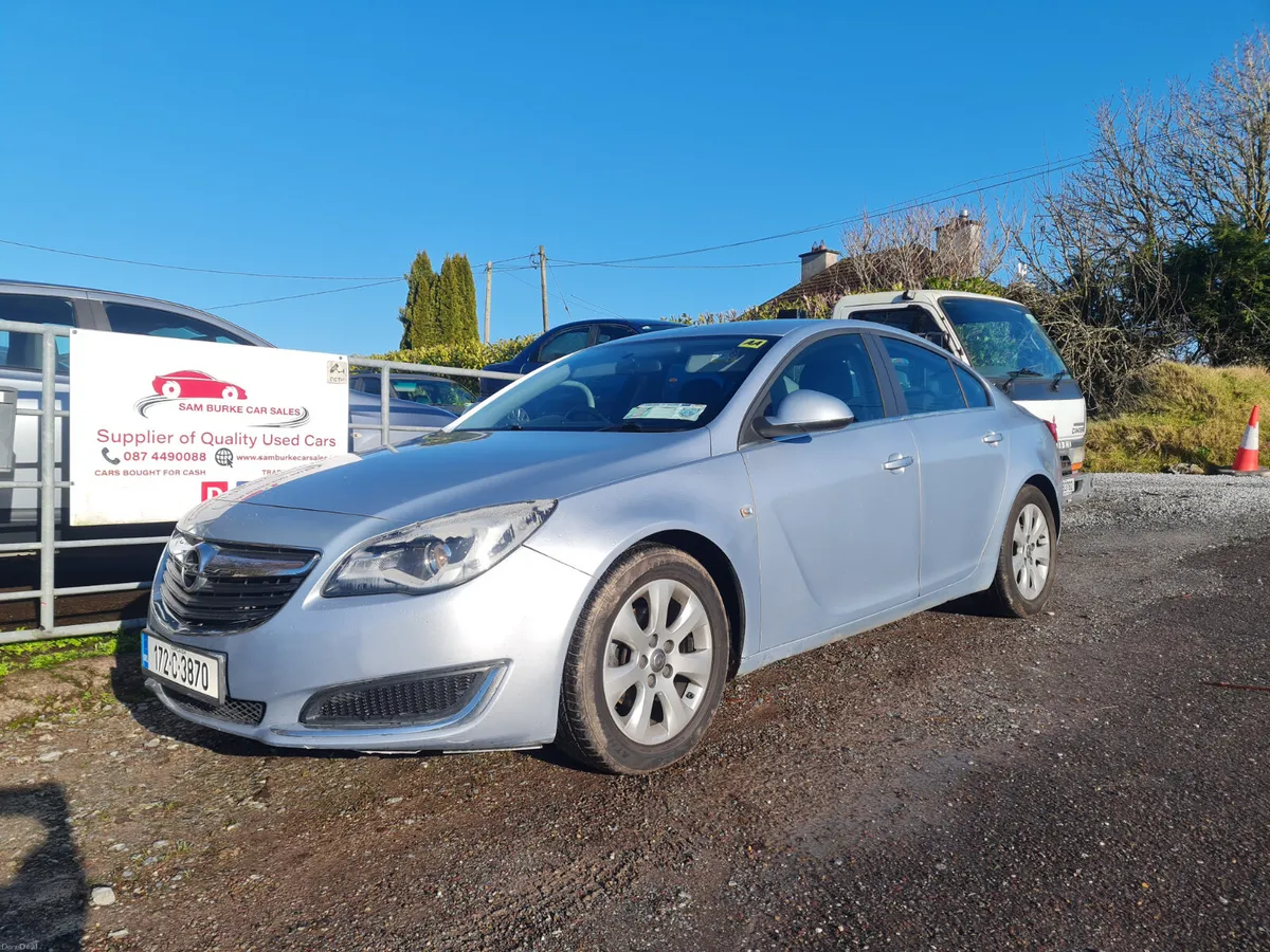 172 Opel Insignia 1.6cdti Nct08/27 Low Km's - Image 1