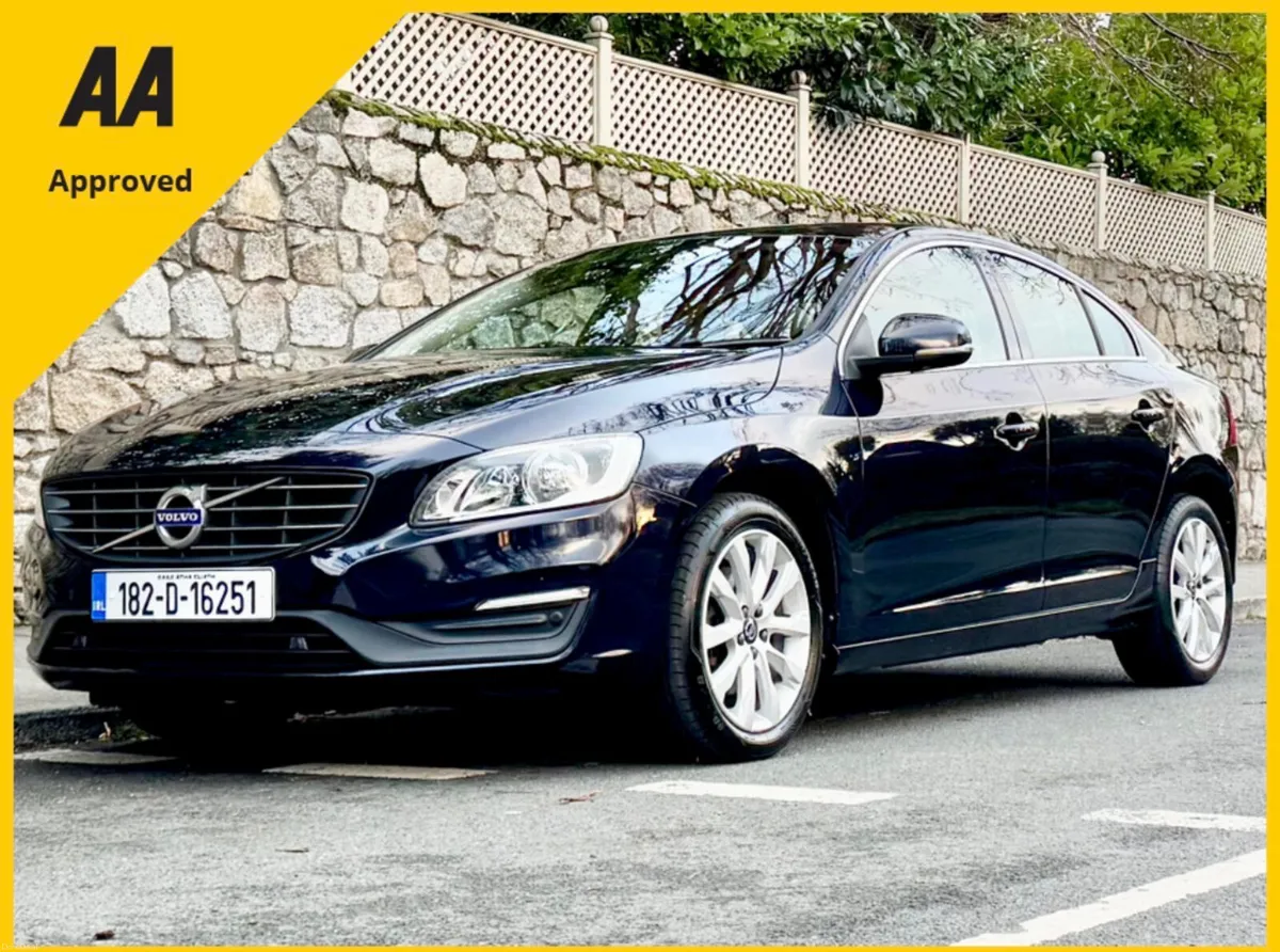 Volvo S60 2018!!! LEATHER!! NCT 28!!!! - Image 1