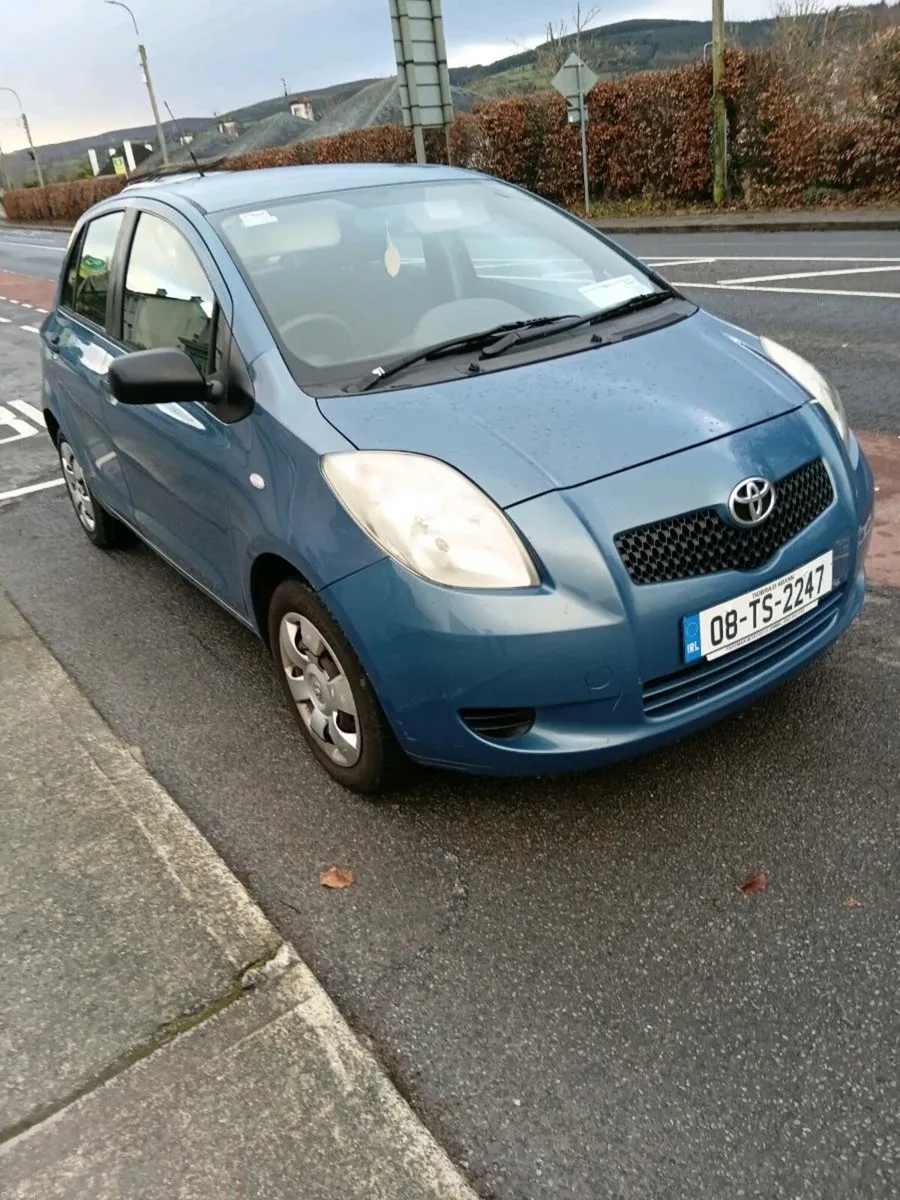 Toyota yaris 2008 nct 3 /26. 1litre 1250e - Image 1