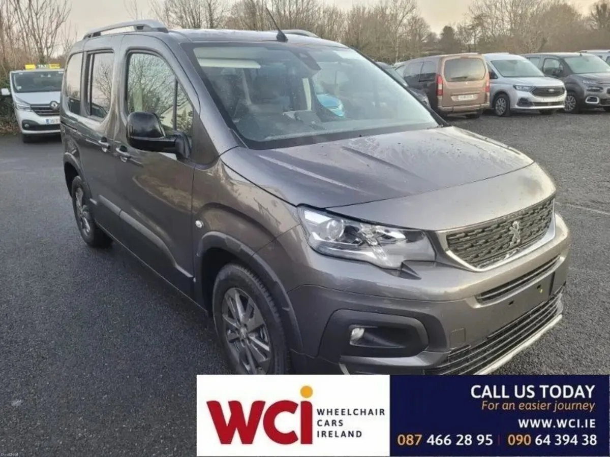 Peugeot Rifter 2021 Wheelchair Taxi - Image 1