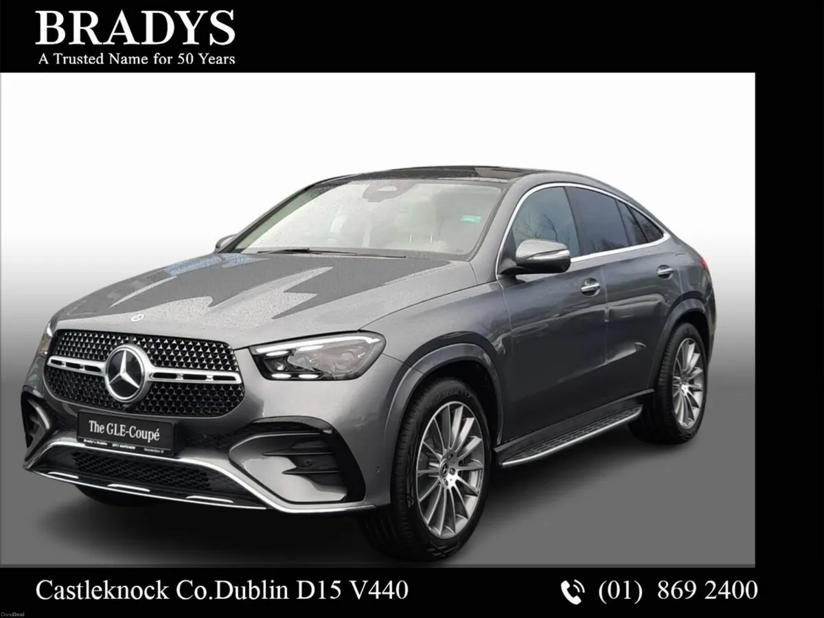 Mercedes-Benz GLE GLE 350de Coupe AMG 4Matic--Pano - Image 1