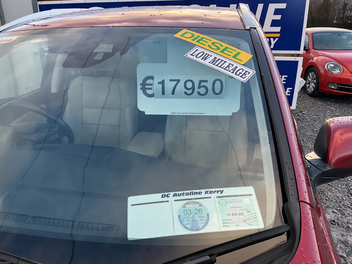 HONDA CR-V 1.6 DIESEL 1 OWNER 71,000 KMS SPOTLESS - Image 4