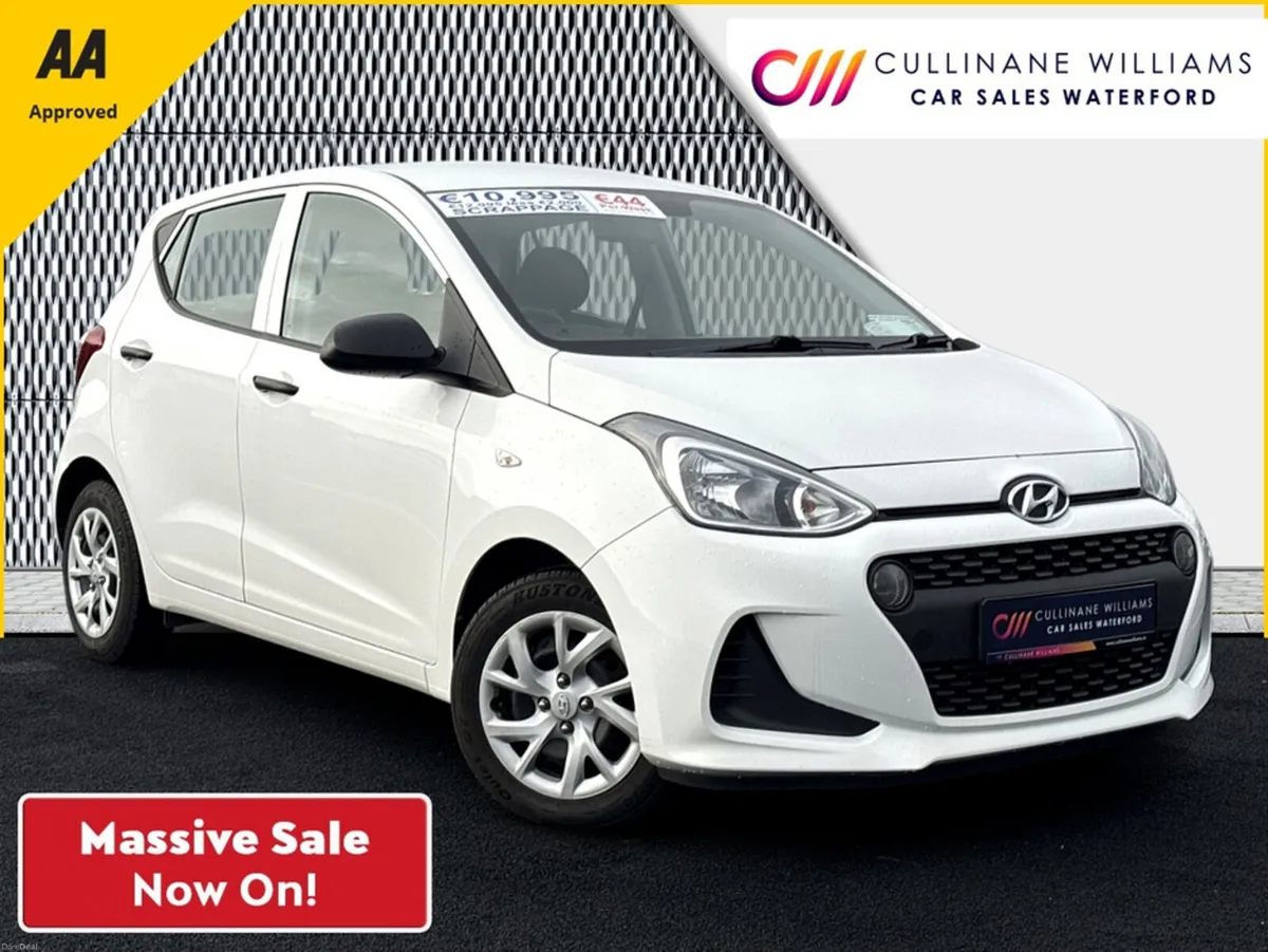 Hyundai i10 2018 CLASSIC 1.0 PETROL HATCHBACK €49 - Image 1