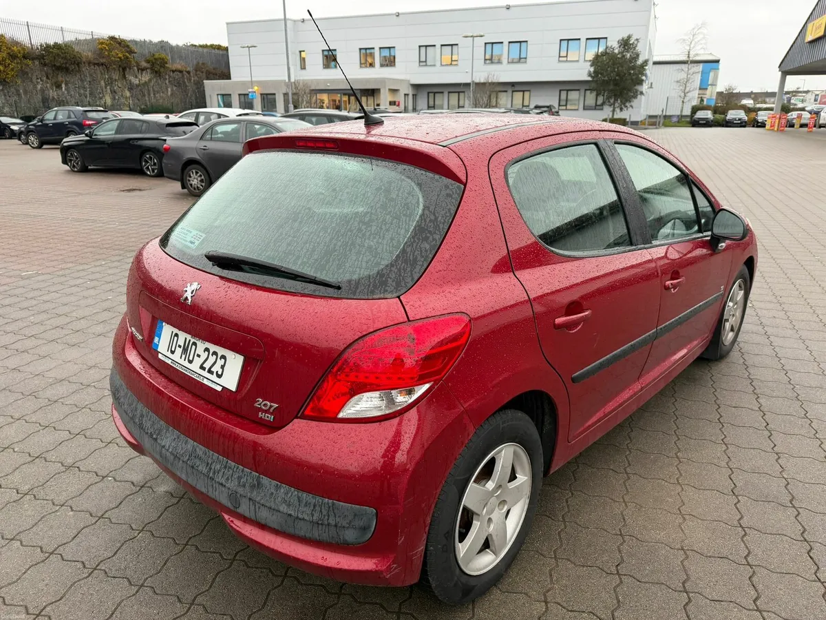 2010 PEUGEOT 207 NEW NCT 2-27 1.4 HDI - Image 4