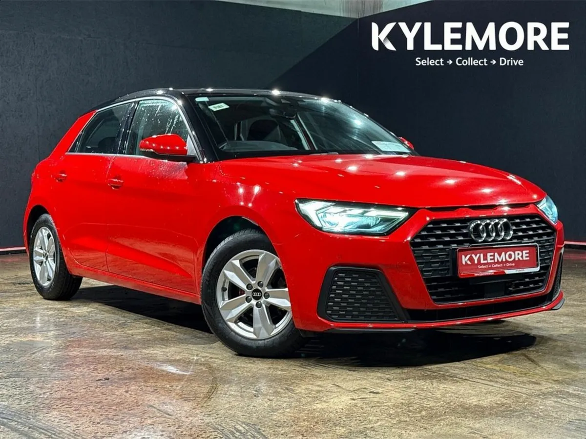 Audi A1 1.0TFSI - RED/BLACK 2-TONE - FACTORY ALLOY - Image 1