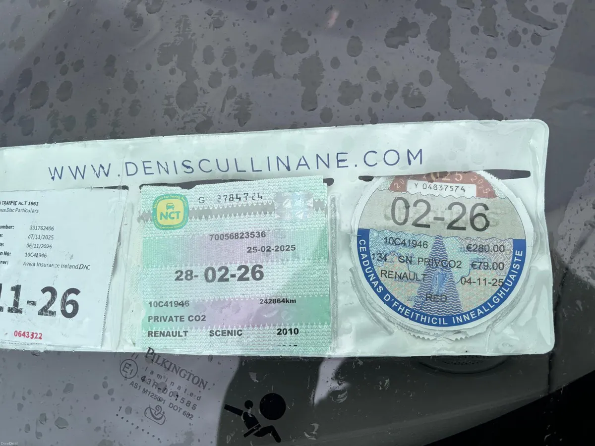 Renault Scenic 2010  DIESEL  1.5  TRADE  SALE - Image 2