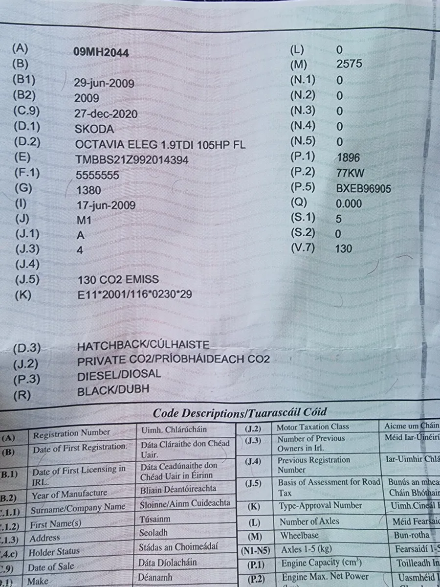 Skoda Octavia 2009 diesel ⛽️  €2222 - Image 3