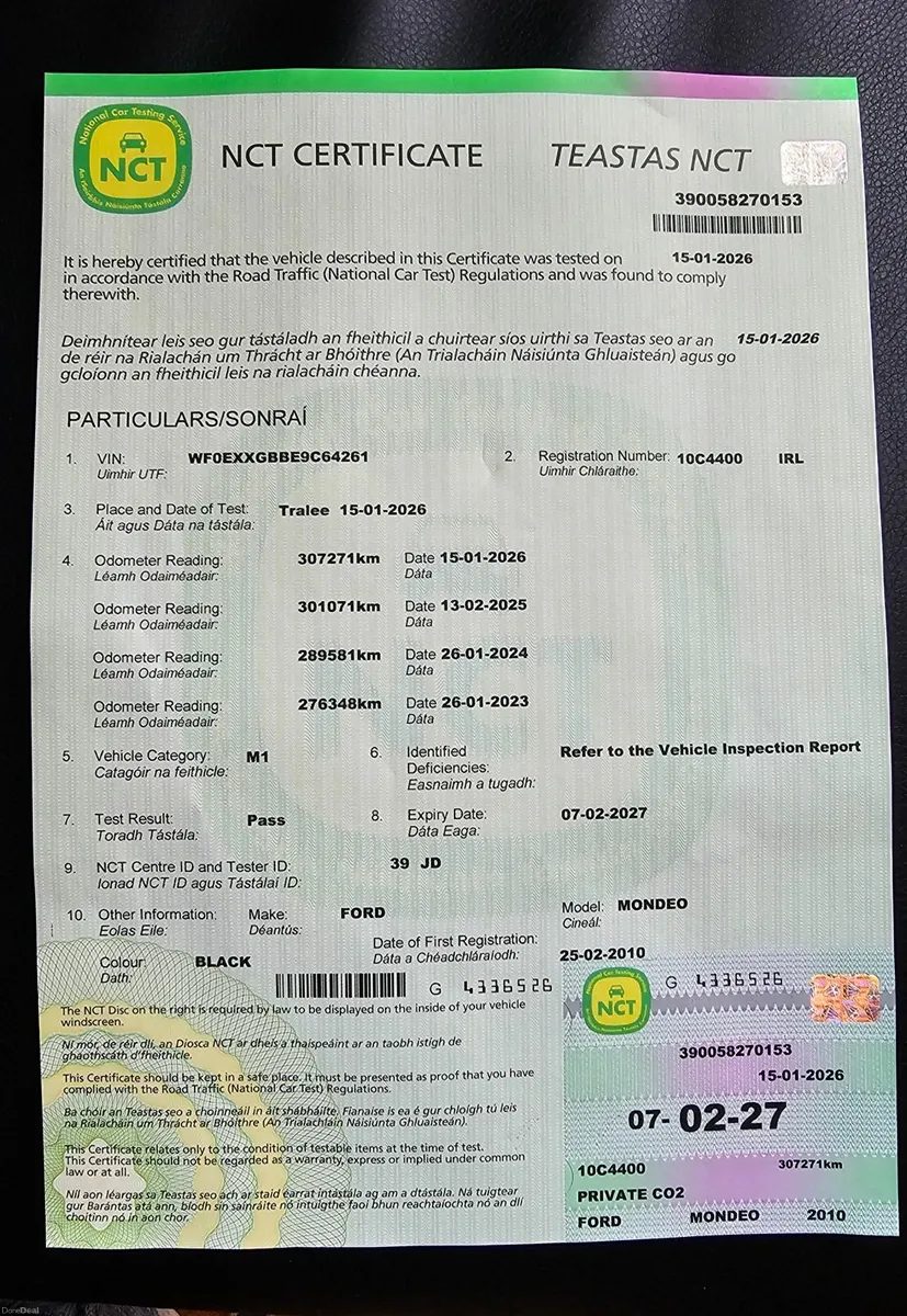 Ford Mondeo 2010 - Image 4