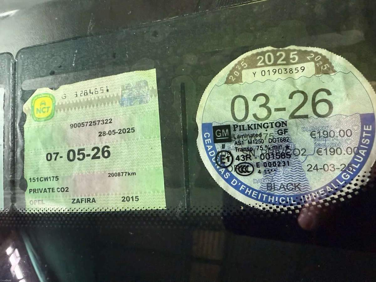 2015 Opel Zafira 7 Seats 1.6 Diesel AWAITING PHOTO - Image 2