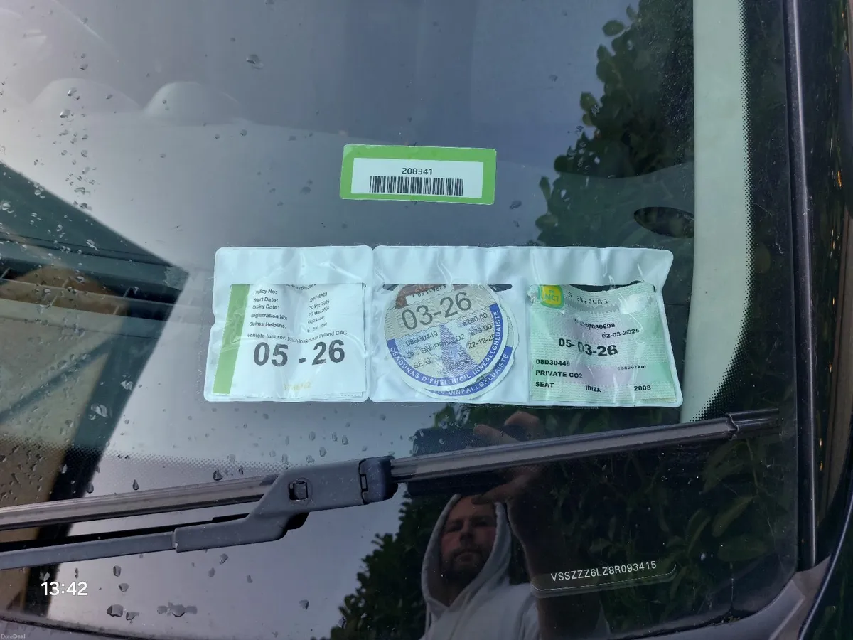 SEAT Ibiza 2008 - NCT & TAX till March - Image 2